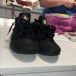 Kids Black Nike Sneakers